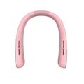 Ventilatore portatile da collo SL625 con regolazione della velocità e display digitale - Rosa