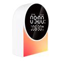 SM12 - Dispositivo Bluetooth per il sonno - Sveglia, radio FM, luce notturna a LED - Bianco