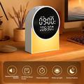 SM12 - Dispositivo Bluetooth per il sonno - Sveglia, radio FM, luce notturna a LED - Bianco