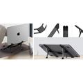 Supporto pieghevole e regolabile per laptop SODI 315 - Nero