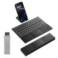 Tastiera Bluetooth Tri-Fold SODI Z01T con touchpad - iOS/Android/Windows/macOS - Nera