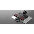 Tastiera Bluetooth Tri-Fold SODI Z01T con touchpad - iOS/Android/Windows/macOS - Rossa