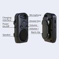 Altoparlante Bluetooth indossabile SP18 Clip-On - Nero