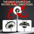 SQ-G26 Lampada da campeggio orientabile a 360° e retrattile / Luce RGB per tenda
