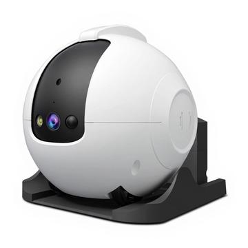 SRIHOME DH013 AI Robot con telecamera intelligente per il monitoraggio degli animali domestici con stazione di ricarica - Bianco