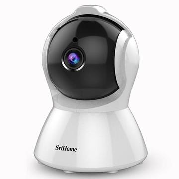 SriHome SH025 AI WiFi Telecamera di sicurezza con audio bidirezionale e visione notturna