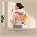 Massaggiatore termico ST-360 per spalle e collo con funzione di impastamento - Grigio / Beige