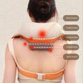 Massaggiatore termico ST-360 per spalle e collo con funzione di impastamento - Grigio / Beige