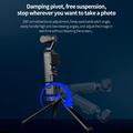 Treppiede magnetico pieghevole STARTRC per action camera - Nero