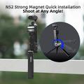 Treppiede magnetico pieghevole STARTRC per action camera - Nero