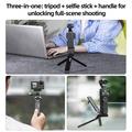 Treppiede magnetico pieghevole STARTRC per action camera - Nero