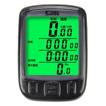 Computer da bicicletta cablato resistente all\'acqua Sunding