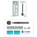 Kit di avvitatori elettrici di precisione SUNSHINE SD-18E - Nero