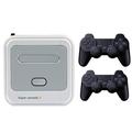 SUPER CONSOLE X Mini Console di gioco portatile con 2 controller wireless 3D HD Home Game Box (128GB) - Spina UE