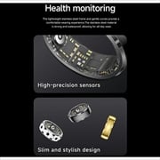 SY15 Smart Ring - Monitor della salute con avvisi tramite vibrazione - Taglia 11