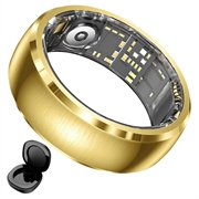 SY15 Smart Ring - Monitor della salute con avvisi tramite vibrazione - Taglia 13