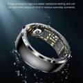 SY15 Smart Ring - Monitor della salute con avvisi tramite vibrazione - Taglia 8