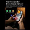 SY15 Smart Ring - Monitor della salute con avvisi tramite vibrazione - Taglia 8