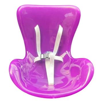 Seggiolino auto di sicurezza per bambola Labubu 17cm - Viola
