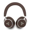 Cuffie wireless Guess Saffiano Triangle Logo ENC - Marrone