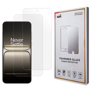 Pellicola Salvaschermo Saii 3D Premium per OnePlus Nord CE5 - 2 Pezzi