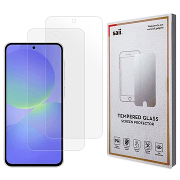 Pellicola Salvaschermo Saii 3D Premium per Samsung Galaxy A36 - 2 Pezzi