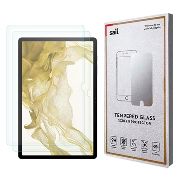 Pellicola Salvaschermo Saii 3D Premium per Samsung Galaxy Tab S9+ - 2 Pezzi