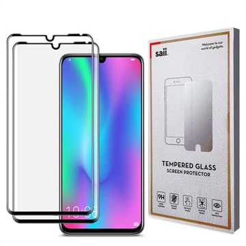 Proteggi Schermo Huawei P30 Pro Saii 3D Premium - 9H, 2 Pezzi