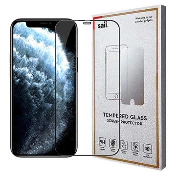 Pellicola salvaschermo in vetro temperato - 9H - per iPhone 12 mini Saii 3D Premium - 2 pezzi.
