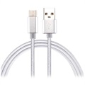 Saii Cavo USB-C - Trasferimento di Dati e Ricarica, 1.2m - Argento