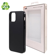 Custodia biodegradabile per iPhone 12/12 Pro Saii Eco Line - nera
