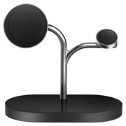 Caricabatterie wireless 3 in 1 Samsung GP-PWU024WIABW - Nero