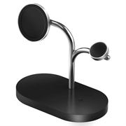 Caricabatterie wireless 3 in 1 Samsung GP-PWU024WIABW - Nero