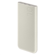 Power bank Samsung EB-P3401XUE da 10000mAh - Ricarica super rapida da 25W, 2 porte USB-C - Beige