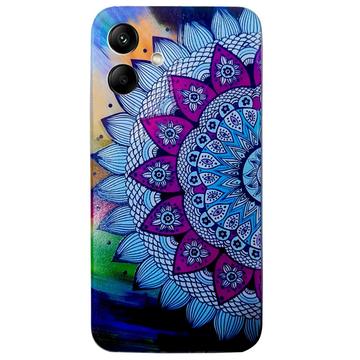 Custodia in TPU Stylish Ultra Sottile per Samsung Galaxy A06 - Fiore di mandala