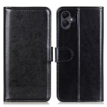 Custodia a portafoglio con chiusura magnetica per Samsung Galaxy A06 - Nera