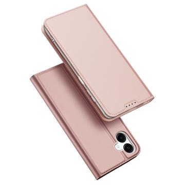 Custodia Flip Dux Ducis Skin Pro per Samsung Galaxy A07 4G - Rosa