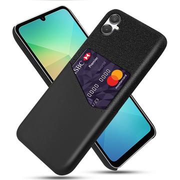 Custodia KSQ con Slot per Schede per Samsung Galaxy A07 4G - Nera