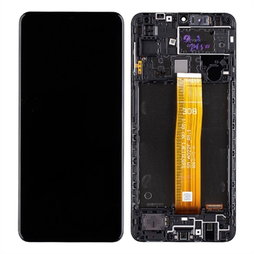 Display LCD GH82-24490A Samsung Galaxy A12 - Nero