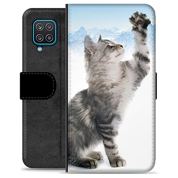 Custodia Portafoglio Premium Samsung Galaxy A12 - Cat