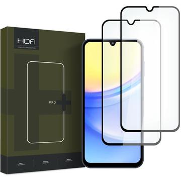 Proteggi Schermo in Vetro Temperato Hofi Premium Pro+ per Samsung Galaxy A15/A25 - Bordo Nero