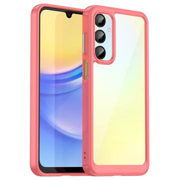 Custodia Ibrida Anti-Shock per Samsung Galaxy A16 - Rossa
