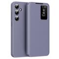Custodia Samsung Galaxy A16 Smart Clear View con slot per schede - Grigio Viola