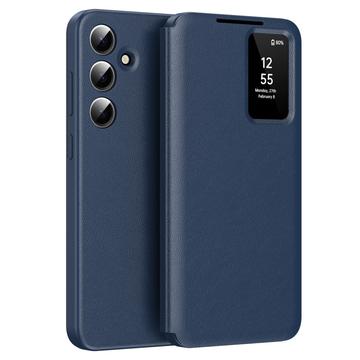 Custodia Samsung Galaxy A16 Smart Clear View con slot per schede - Zaffiro