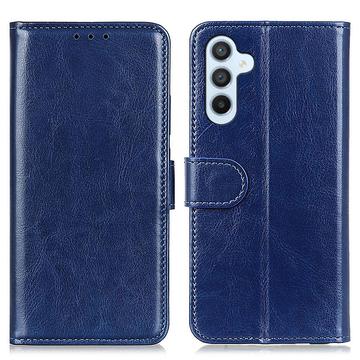 Custodia a portafoglio con chiusura magnetica per Samsung Galaxy A16 - Blu scuro