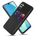 Custodia KSQ con Slot per Schede per Samsung Galaxy A17 - Nera