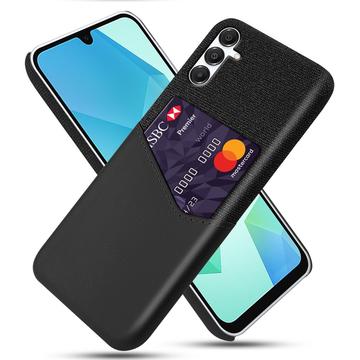 Custodia KSQ con Slot per Schede per Samsung Galaxy A17 - Nera