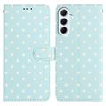 Custodia a portafoglio per Samsung Galaxy A17/A26 con motivo a pois