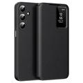 Custodia Samsung Galaxy A17 Smart Clear View con slot per schede - Nero