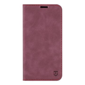Custodia a portafoglio Samsung Galaxy A17 Tactical Xproof - basco rosso